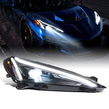 2020-2026 Chevy Corvette C8 LED Headlight Right Passenger Side | Gloss Black