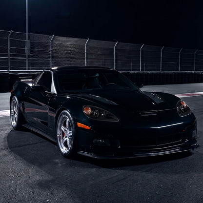 2005-2013 Chevy Corvette C6 HID Projector Headlights Pair | Black