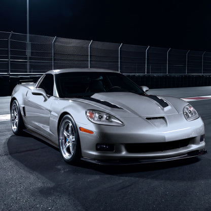 2005-2013 Chevy Corvette C6 HID Projector Headlights Pair | Silver