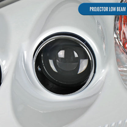 2005-2013 Chevy Corvette C6 HID Projector Headlights Pair | White