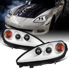 2005-2013 Chevy Corvette C6 HID Projector Headlights Pair | White