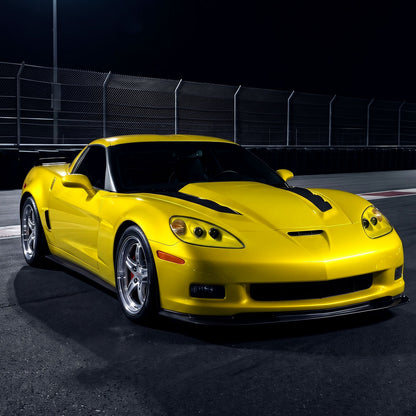 2005-2013 Chevy Corvette C6 HID Projector Headlights Pair | Yellow