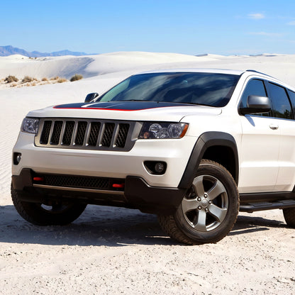2011-2017 Jeep Grand Cherokee Headlights Pair | Black