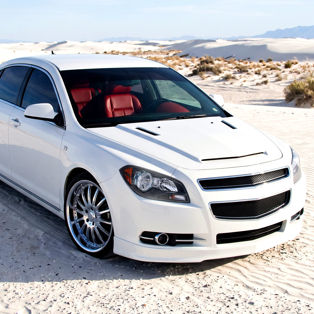 2008-2012 Chevy Malibu Headlights Pair | Black