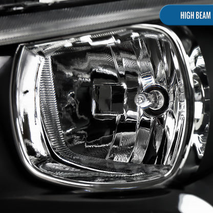 2011-2014 Dodge Charger HID type Projector Headlights Pair | Black