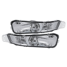Ronnin - Se adapta a la pareja de luces de estacionamiento para parachoques Ford Mustang 2005-2009 | Cromado