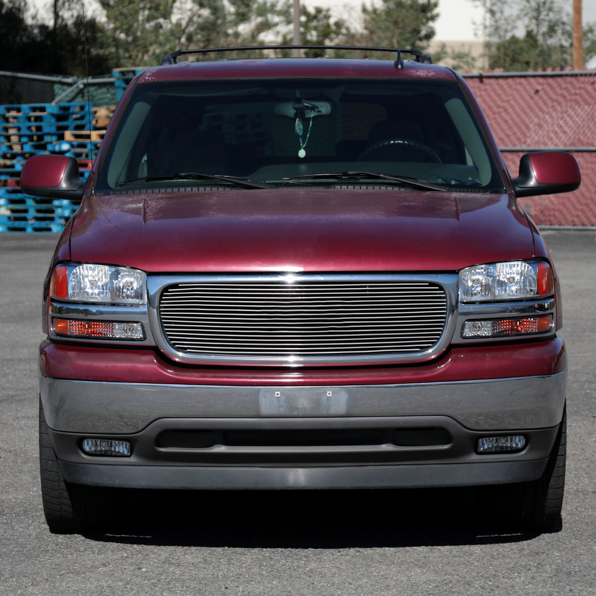 Ronnin - Fits 1999-2007 GMC Sierra 1500 2500 3500 Bumper Lights Replacement Turn Signals Parking Lamps Assembly Pair | Chrome