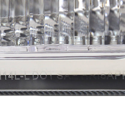 Ronnin - Fits 2009-2014 Ford F150 Pickup Truck Factory Replacement Halogen Headlights Assembly Pair | Chrome