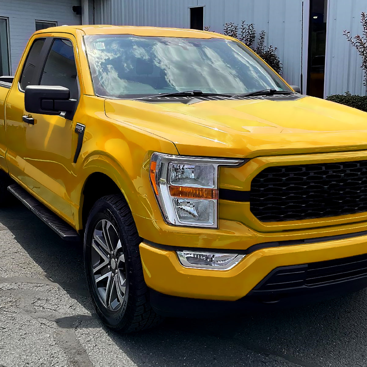 Ronnin - Fits 2021-2023 Ford F150 Halogen Headlights Factory Stock Replacement Assembly Pair | Chrome