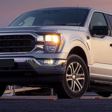 Ronnin - Fits 2021-2023 Ford F150 Halogen Headlights Factory Stock Replacement Assembly Pair | Black