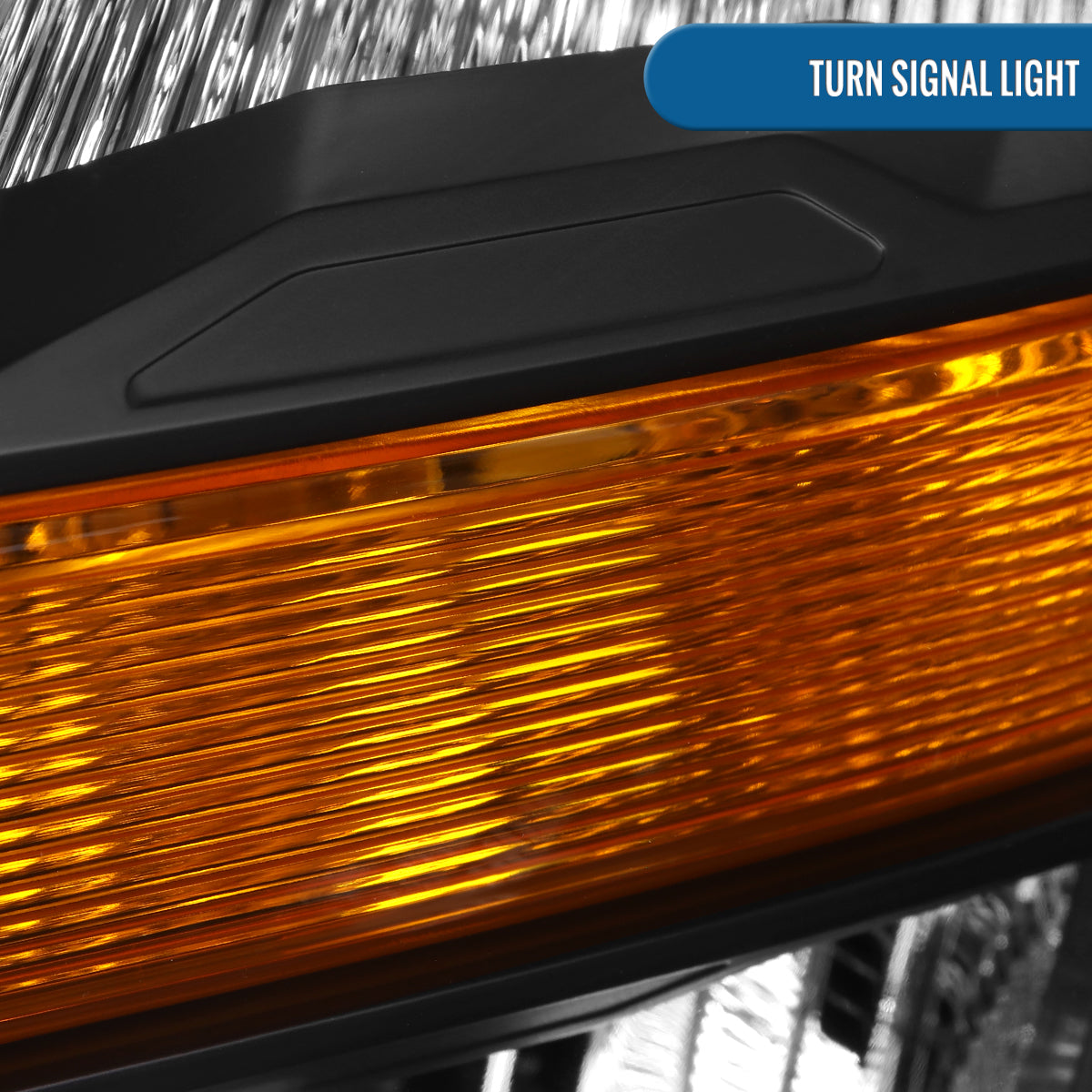 Ronnin - Fits 2021-2023 Ford F150 Halogen Headlights Factory Stock Replacement Assembly Pair | Black