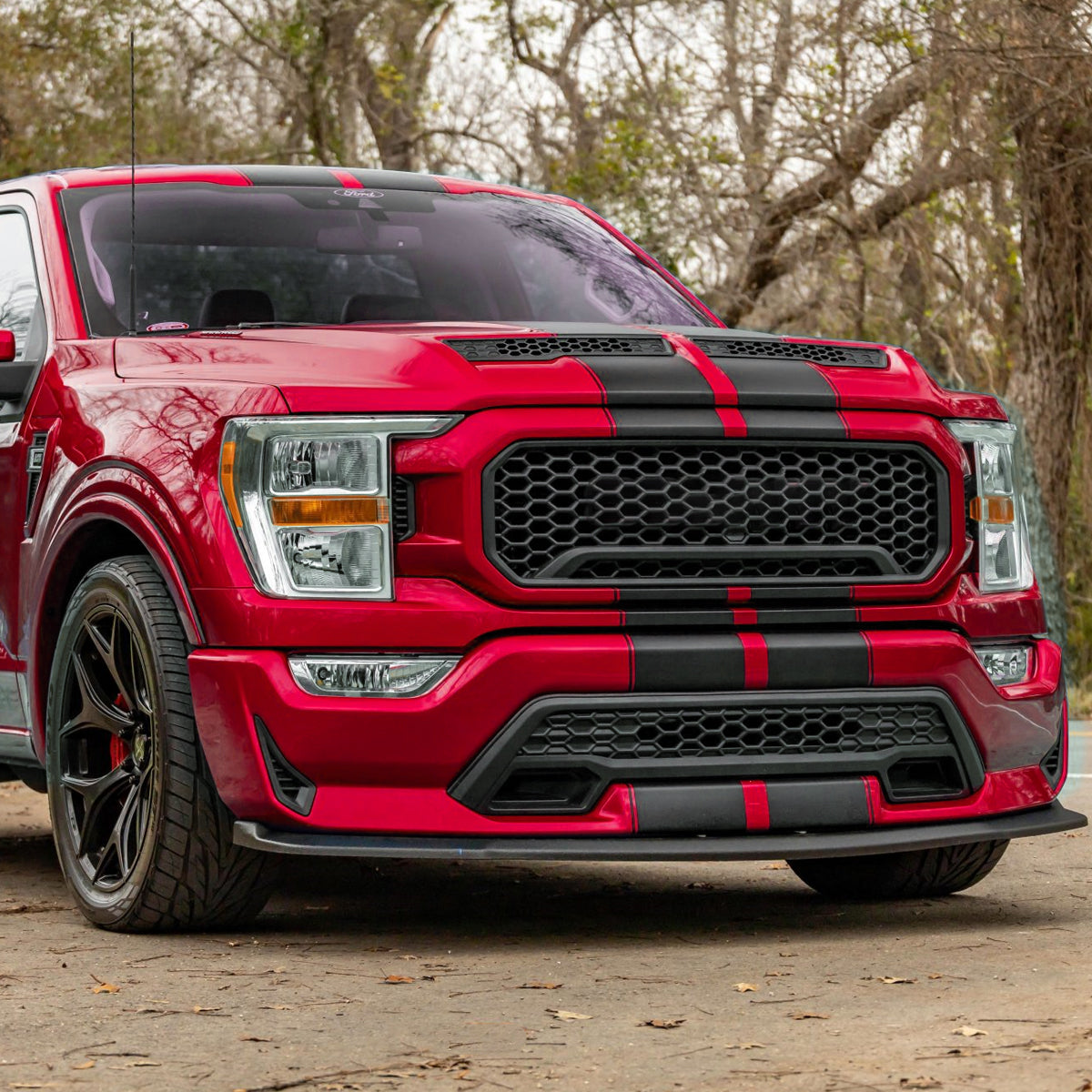 Ronnin - Fits 2021-2023 Ford F150 Halogen Headlights Factory Stock Replacement Assembly | Right Passenger Side | Chrome