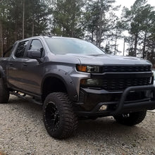 Ronnin - Fits 2019-2021 Chevy Silverado 1500 2022 Silverado 1500 LTD Factory Replacement Halogen Headlights Assembly Pair | Black Smoke