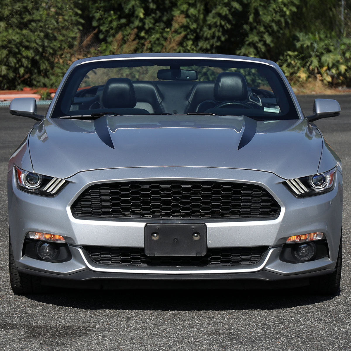 Ronnin - Fits 2015-2022 Ford Mustang Coupe Convertible HID Xenon Projector Headlights Factory Replacement Assembly Pair | Black