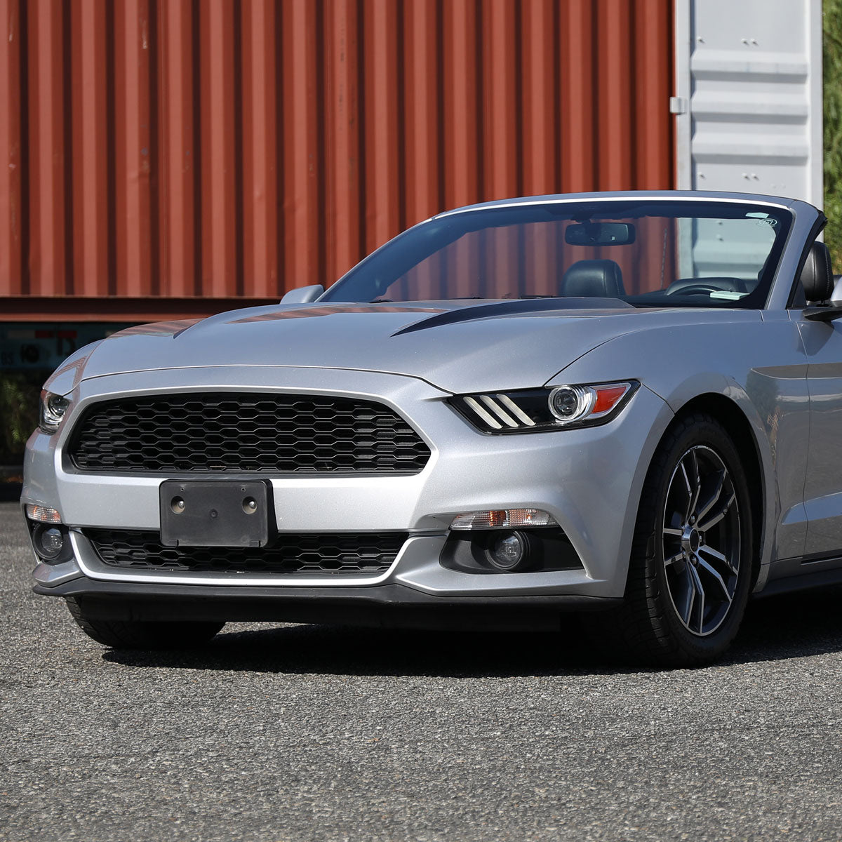 Ronnin - Fits 2015-2022 Ford Mustang Coupe Convertible HID Xenon Projector Headlights Factory Replacement Assembly | Left Driver Side | Black