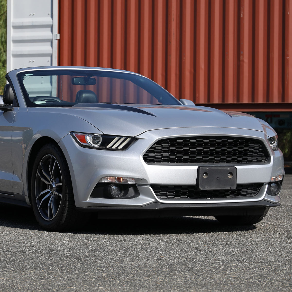 Ronnin - Fits 2015-2022 Ford Mustang Coupe Convertible HID Xenon Projector Headlights Factory Replacement Assembly | Right Passenger Side | Black