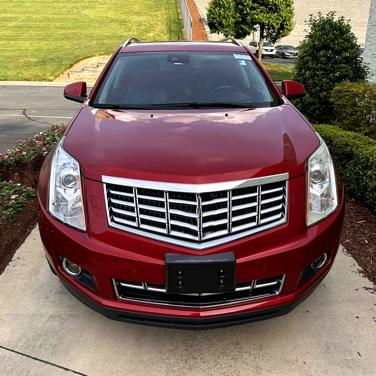 Ronnin - Fits 2010-2016 Cadillac SRX Halogen Projector Headlights Factory Replacement Assembly Pair | Chrome