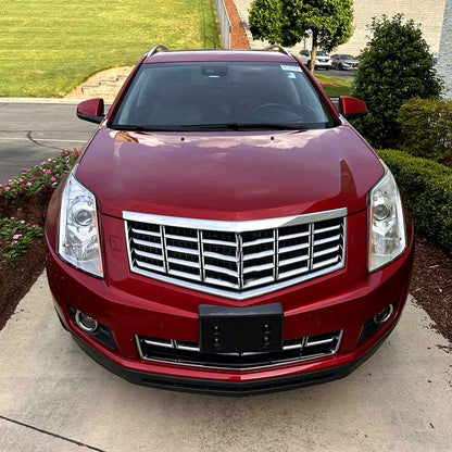 Ronnin - Fits 2010-2016 Cadillac SRX Halogen Projector Headlights Factory Replacement Assembly Pair | Chrome