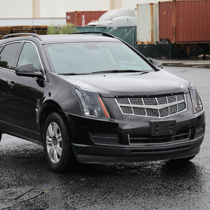 Ronnin - Fits 2010-2016 Cadillac SRX Halogen Projector Headlights Factory Replacement Assembly Pair | Black