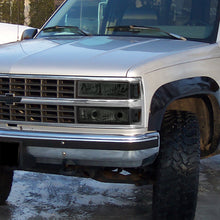Ronnin - Compatible con Chevy C10 C/K Silverado Suburban Tahoe Sierra Yukon Blazer de 1988-1999, conjunto de luces de estacionamiento y esquina del parachoques, par | Ahumado