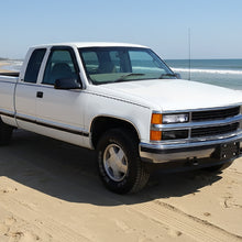 Ronnin - Compatible con Chevy C10 C/K Silverado Suburban Tahoe Sierra Yukon Blazer de 1988-1999, par de luces de estacionamiento de esquina de parachoques | Negro