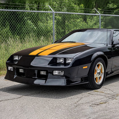 Ronnin - Compatible con las luces de parachoques Chevy Camaro IROC-Z RS Z28 de 1985-1992, conjunto de luces direccionales y de estacionamiento | Cromado