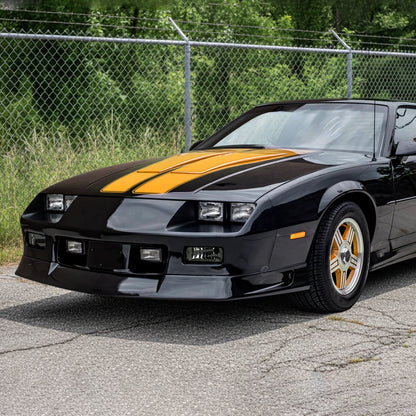 Ronnin - Compatible con Chevy Camaro IROC-Z RS Z28 (1985-1992) Luces de parachoques Intermitentes de estacionamiento Ensamblaje Par | Ahumado