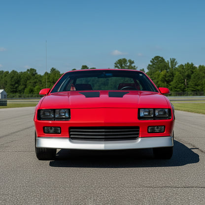 Ronnin - Compatible con Chevy Camaro IROC-Z RS Z28 (1985-1992) Luces de parachoques Intermitentes de estacionamiento Ensamblaje Par | Ahumado