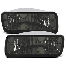 Ronnin - Compatible con Chevy Camaro IROC-Z RS Z28 (1985-1992) Luces de parachoques Intermitentes de estacionamiento Ensamblaje Par | Ahumado