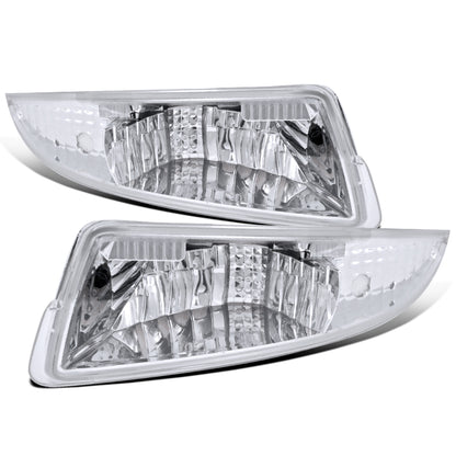 Ronnin - Compatible con Chevy Camaro 1993-2001 Luces de Parachoques, Luces Direccionales, Conjunto de Luces de Estacionamiento Par | Cromado
