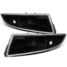 Ronnin - Se adapta a Chevy Camaro 1993-2001 Luces de Parachoques Conjunto de Luces Direccionales y de Estacionamiento Par | Negro