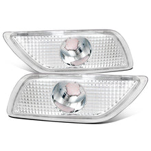 Ronnin - Se adapta a Ford Focus 2000-2005 Par de Luces de Esquina de Parachoques | Cromado