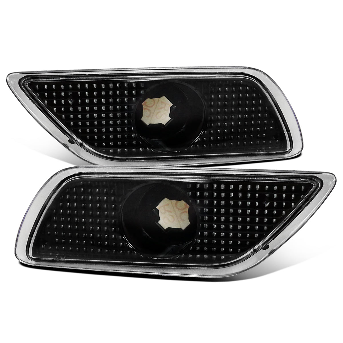Ronnin - Se adapta a 2000-2005 Ford Focus Luces de estacionamiento de esquina (par) | Negro