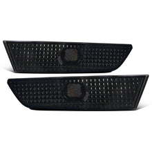 Ronnin - Se adapta a 2003-2007 Infiniti G35 Coupe Par de luces de posición laterales de estacionamiento de esquina | Ahumado