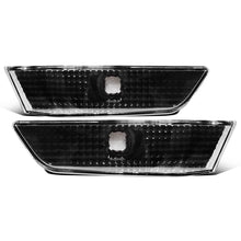 Ronnin - Se adapta a Infiniti G35 Coupé 2003-2007, conjunto de luces de posición laterales de parachoques de esquina, par | Negro
