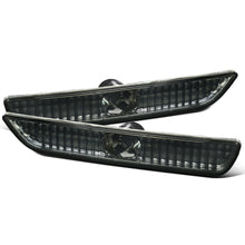 Ronnin - Se adapta a Ford Mustang 2010-2014, luces de posición laterales de parachoques de esquina, par | Ahumado