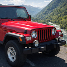Ronnin - Se adapta al par de montaje de luces direccionales de esquina del parachoques delantero del Jeep Wrangler de 1997-2006 | Transparente