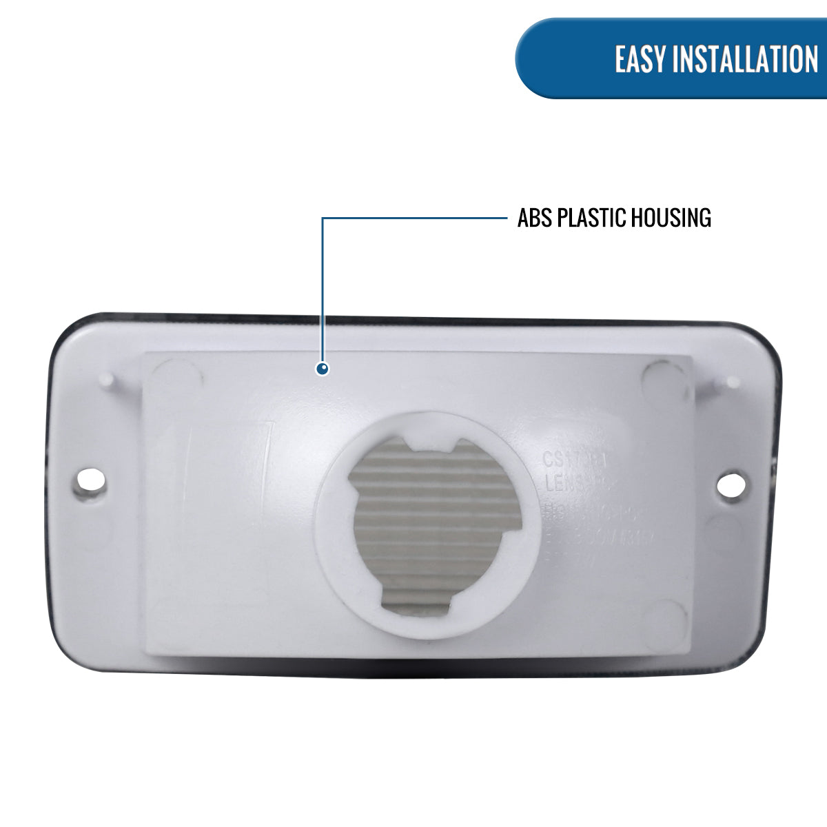 Ronnin - Se adapta a Jeep Wrangler 1997-2006, par de luces direccionales de esquina del parachoques delantero | Ahumado