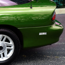 Ronnin - Compatible con Chevy Camaro 1993-2002 y Pontiac Firebird 1998-2001, par de luces de estacionamiento y marcadores laterales traseros para parachoques | Cromado