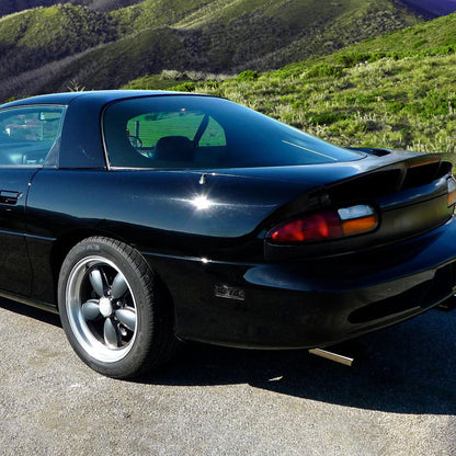 Ronnin - Compatible con Chevy Camaro 1993-2002 Pontiac Firebird 1998-2001, par de luces traseras de posición lateral, parachoques, luces de estacionamiento | Negro