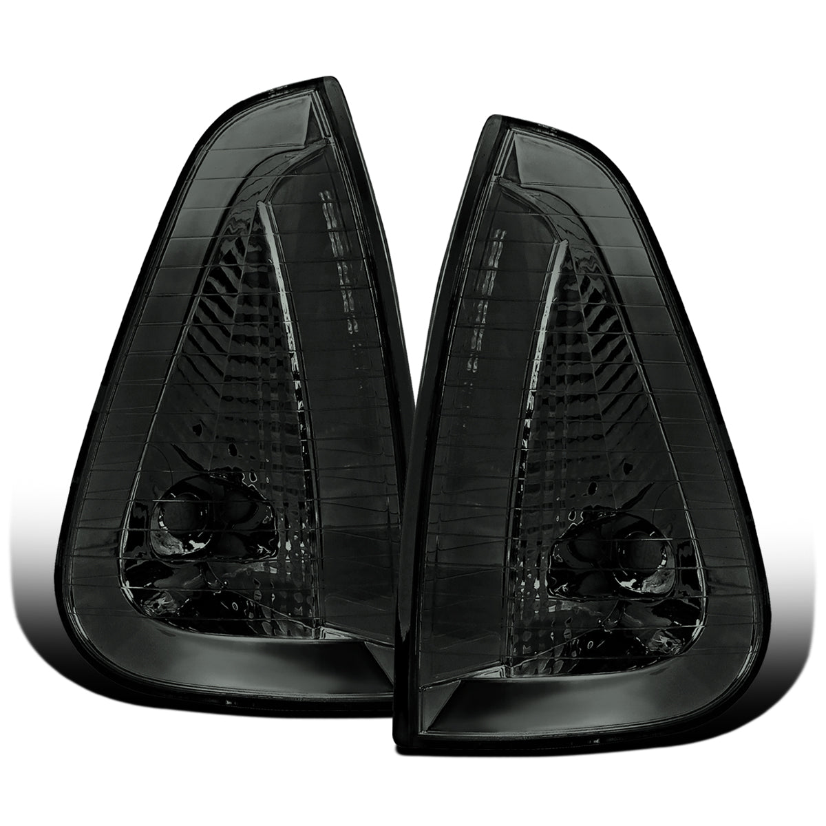 Ronnin - Compatible con Dodge Charger 2006-2010 Reemplazo de fábrica Luces de esquina de reflector transparente Conjunto de luces de estacionamiento par | Humo