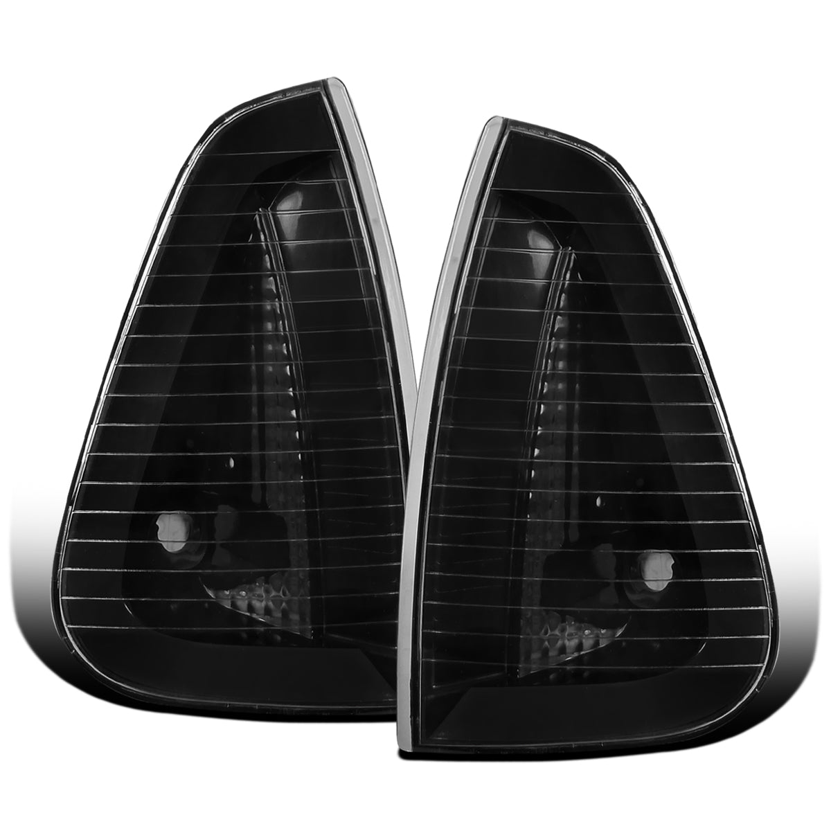 Ronnin - Compatible con Dodge Charger 2006-2010 | Par de luces de esquina de repuesto con reflectores transparentes y carcasas negras