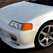 Ronnin - Se adapta a Honda CRX de 1990-1991, luces direccionales de esquina, luces de estacionamiento, par de repuesto | Ámbar