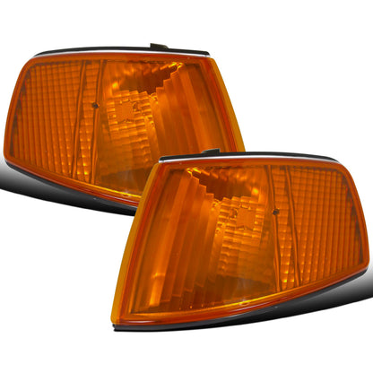 Ronnin - Se adapta a Honda CRX de 1990-1991, luces direccionales de esquina, luces de estacionamiento, par de repuesto | Ámbar