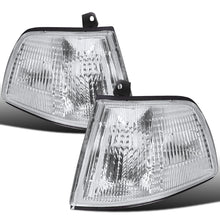 1990-1991 Honda Civic 2Dr 3Dr Coupe Hatchback Turn Signal Corner Lights Lamps Replacement Assembly Pair | Chrome