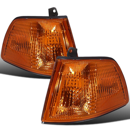Ronnin - Compatible con Honda Civic 2Dr 3Dr Coupe Hatchback 1990-1991 Conjunto de luces de esquina de señal de giro de repuesto, par | Ámbar