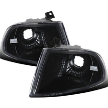 Ronnin - Fits 1992-1995 Honda Civic 2Dr 3Dr Coupe Hatchback Corner Turn Signals Lights Replacement Assembly Pair | Black