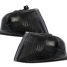 1992-1995 Honda Civic 2Dr 3Dr EG Coupe Hatchback Corner Turn Signals Lights JDM Style Replacement Assembly Pair | Black