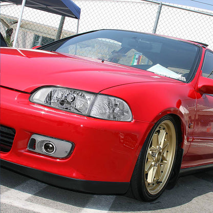 Ronnin - Compatible con Honda Civic 1992-1995 2Dr 3Dr EG Coupé Hatchback Luces Direccionales Esquina Estilo JDM Par de Reemplazo | Transparente