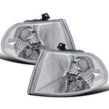 Ronnin - Fits 1992-1995 Honda Civic 4Dr Sedan Corner Turn Signals Lights Replacement Assembly Pair | Chrome